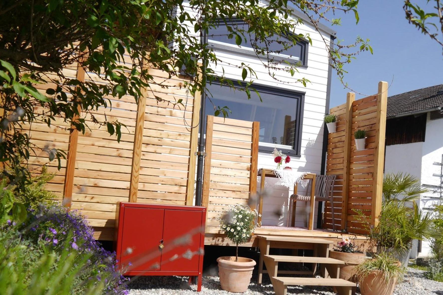 Tiny House Gaensebluemchen Villa Kirchanschoring Kültér fotó